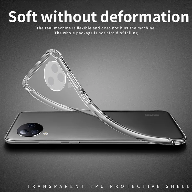 MOFI Für Xiaomi Civi 3 5G stoßfeste Rückenschale Handyhülle Transparente Handyhülle