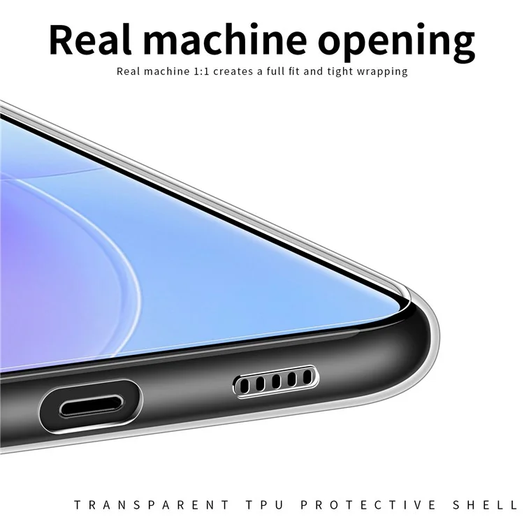 MOFI Für Xiaomi Civi 3 5G stoßfeste Rückenschale Handyhülle Transparente Handyhülle