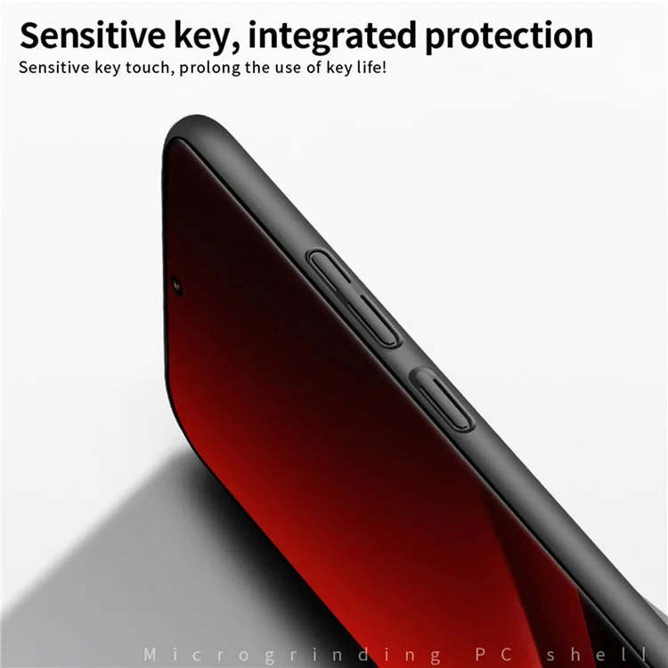 MOFI JK PC Series-1 Shield pour Xiaomi 13 Ultra Coque de téléphone en PC mate anti-rayures Housse de protection - Noir