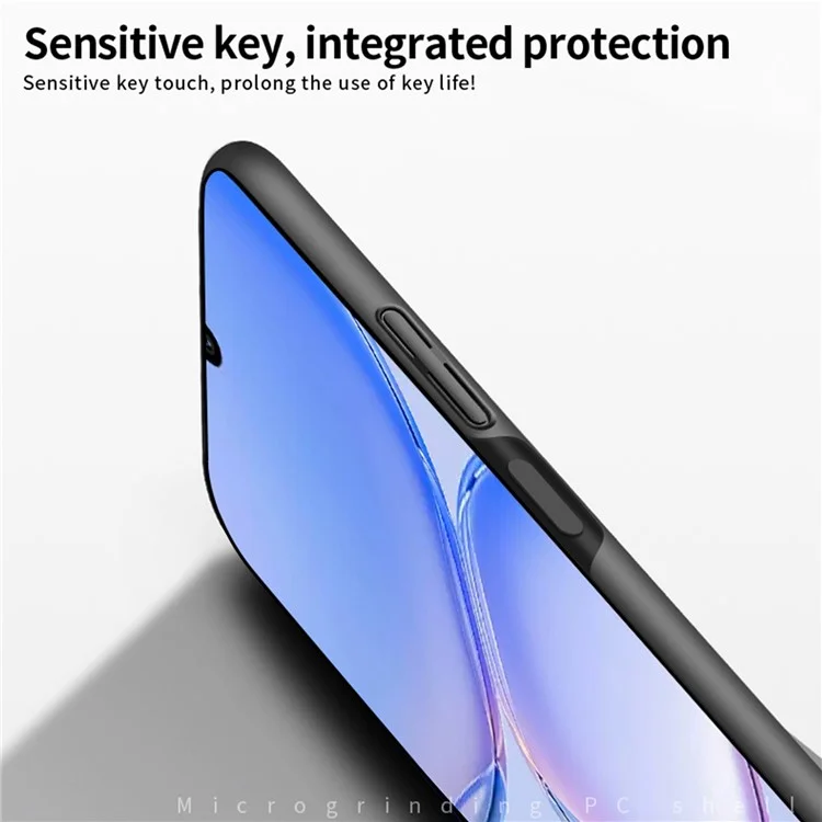 Funda protectora MOFI JK PC Series-1 para Huawei Enjoy 60, resistente a golpes, mate de PC, funda y cubierta para teléfono - Negro