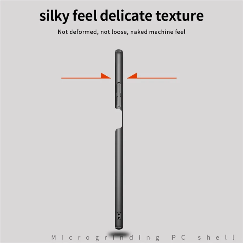 MOFI JK PC Series-1 Shield for Xiaomi Redmi Note 12S 4G PC Phone Case Anti-Scratch Protective Phone Cover - Blue