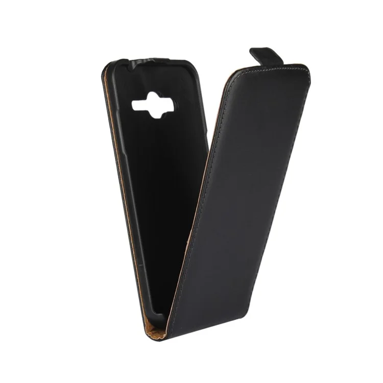 Split Leather Vertical Flip Phone Case for Samsung Galaxy J3 / J3 (2016)