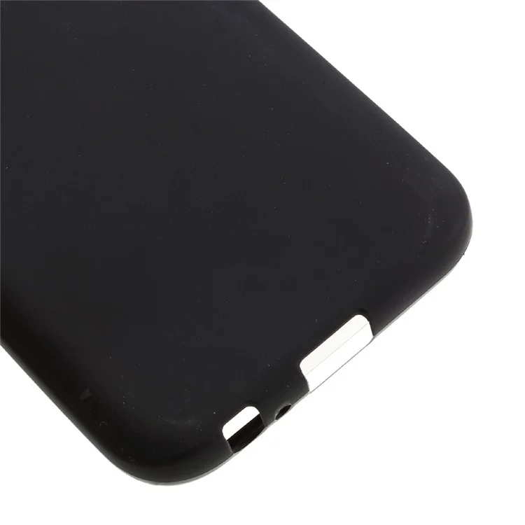 Frosted TPU Phone Case Cover for Samsung Galaxy A3 (2017) - Black