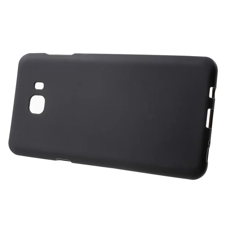 Anti-fingerprint Frosted TPU Gel Case for Samsung Galaxy C9 Pro - Black