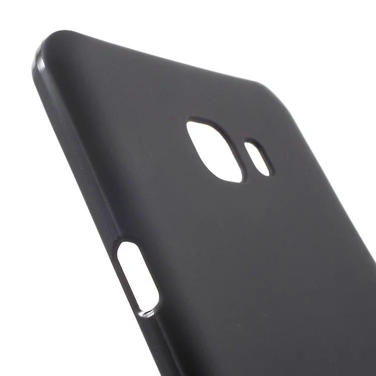 Anti-fingerprint Frosted TPU Gel Case for Samsung Galaxy C9 Pro - Black
