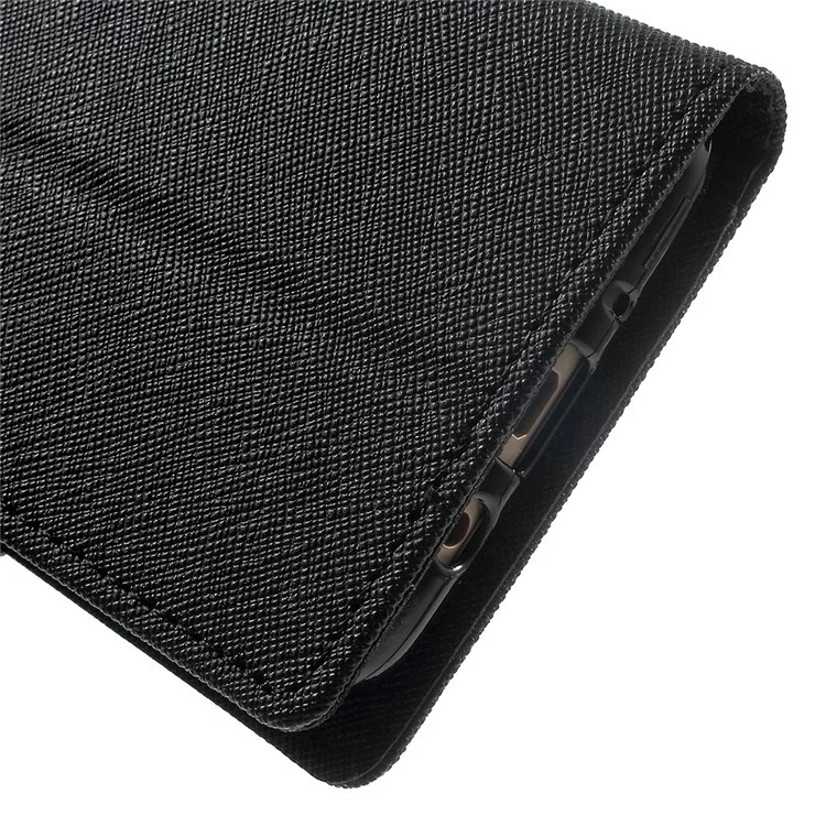 MERCURY GOOSPERY Fancy Diary Leather Flip Case for Samsung Galaxy J5 Prime/On5 2016 - Black