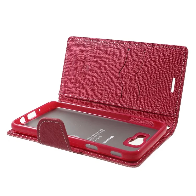 MERCURY GOOSPERY Fancy Diary Leather Stand Case for Samsung Galaxy J5 Prime/On5 2016 - Pink