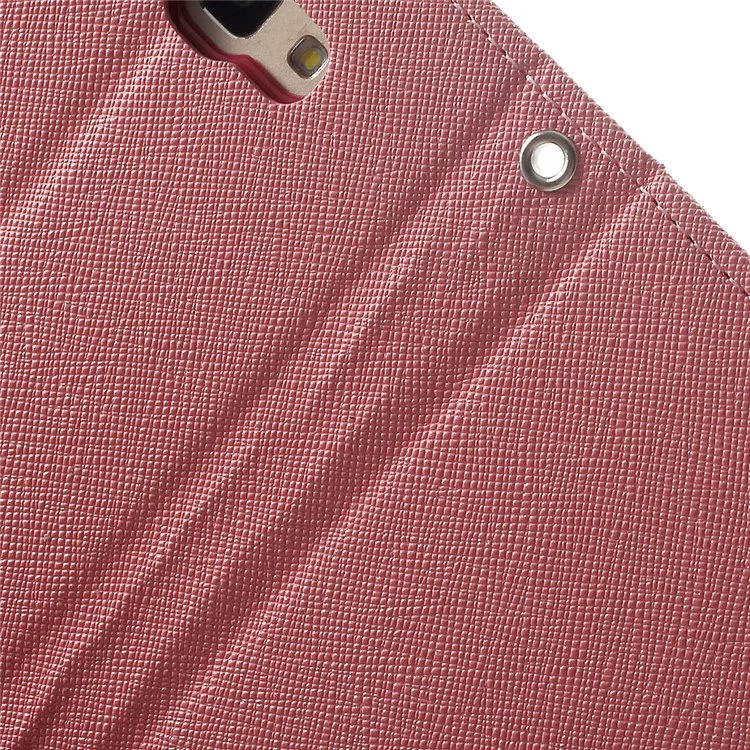 MERCURY GOOSPERY Fancy Diary Leather Stand Case for Samsung Galaxy J5 Prime/On5 2016 - Pink