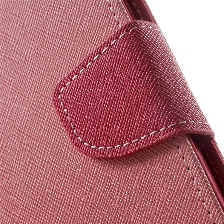 MERCURY GOOSPERY Fancy Diary Leather Stand Case for Samsung Galaxy J5 Prime/On5 2016 - Pink