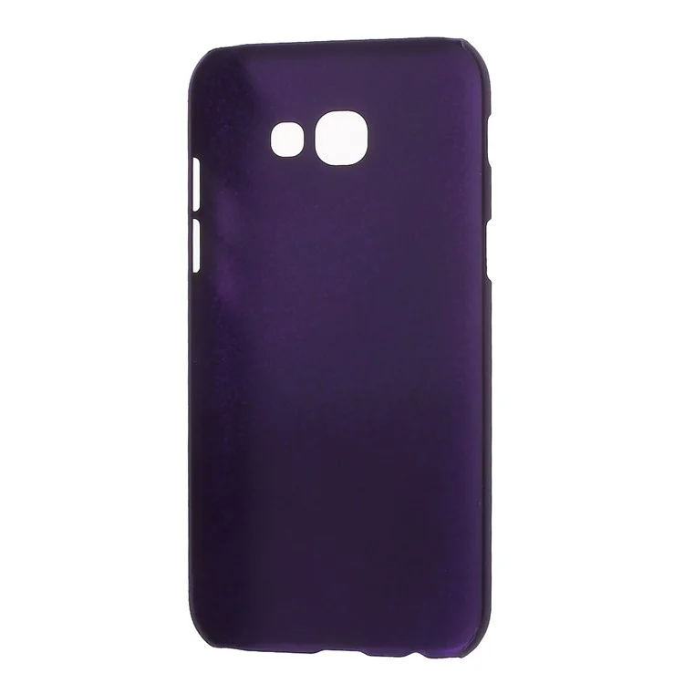 Estuche Rígido De Goma Para Samsung Galaxy A5 (2017) - Púrpura