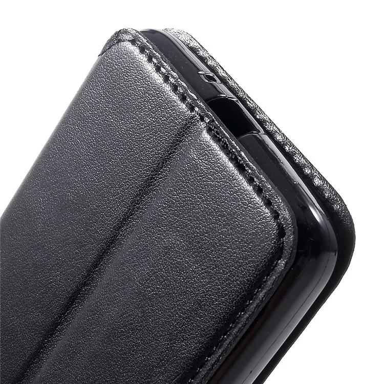 ROAR KOREA Noble Leather View Flip Case for Samsung Galaxy J2 prime - Black