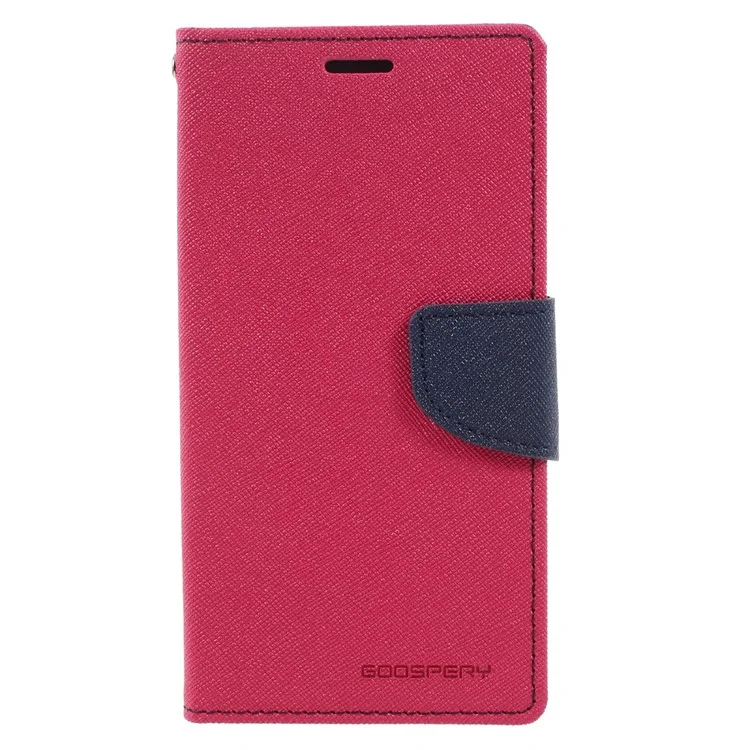 MERCURY GOOSPERY Fancy Diary Leather Stand Cover for Samsung Galaxy J2 Prime - Rose