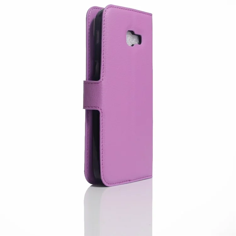 Pour Samsung Galaxy A5 (2017) Litchi Grain Cuir Portefeuille Case Anti-chute Anti-chute Anti-chute - Mauve