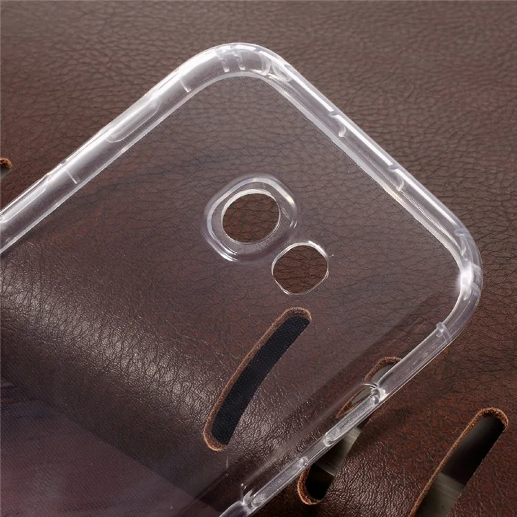 Drop-proof Clear TPU Phone Case for Samsung Galaxy A5 (2017) - Transparent