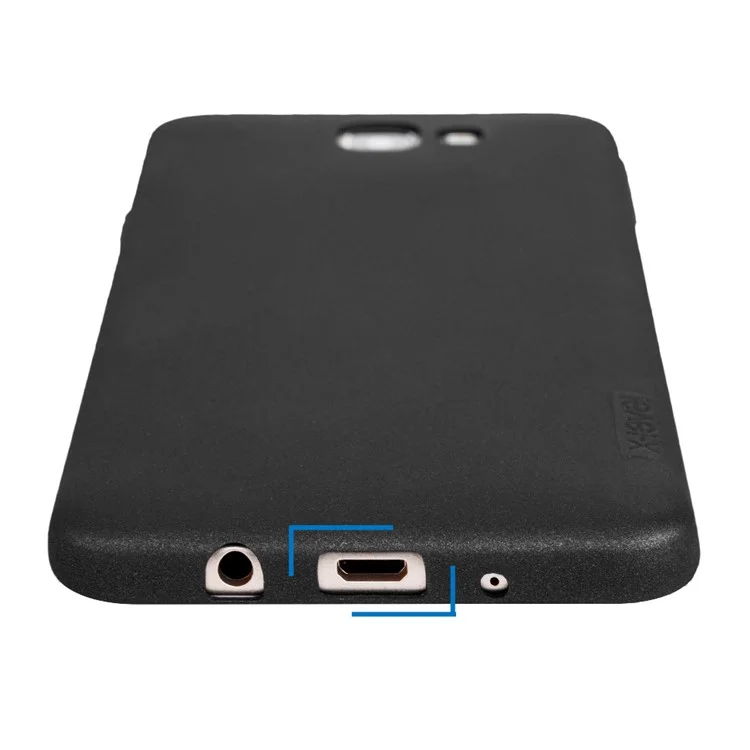 X-LEVEL Guardian Series Frosted Gel TPU Case for Samsung Galaxy J5 Prime /On5 2016 - Black