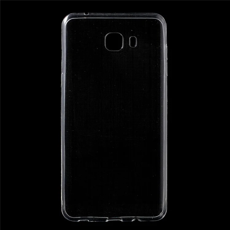 Ultra-thin Clear TPU Cell Phone Case for Samsung Galaxy C9 Pro - Transparent