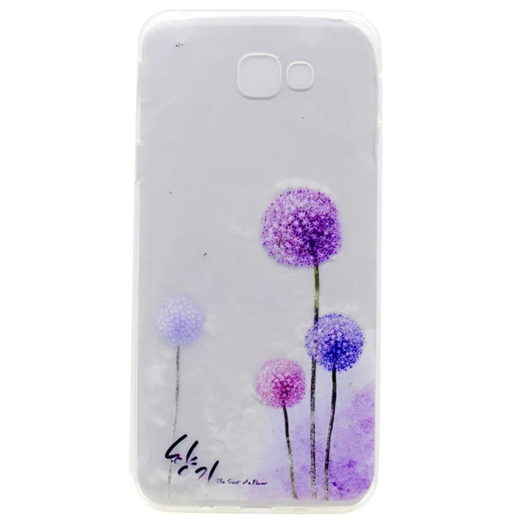 Pattern Printing TPU Case for Samsung Galaxy A5 (2017) - Dandelion Pattern