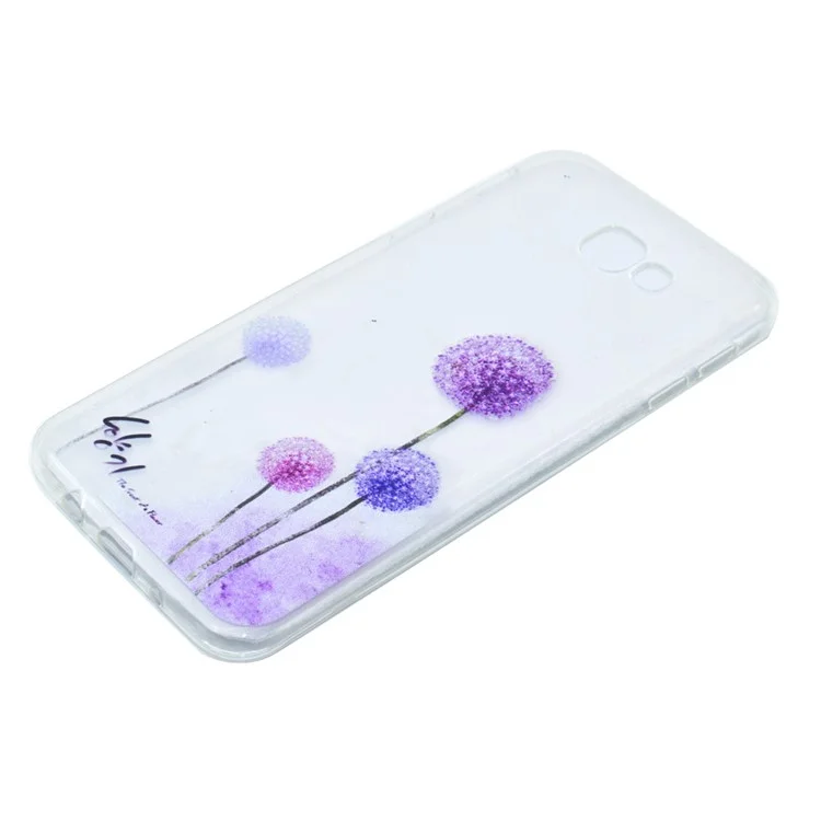 Pattern Printing TPU Case for Samsung Galaxy A5 (2017) - Dandelion Pattern