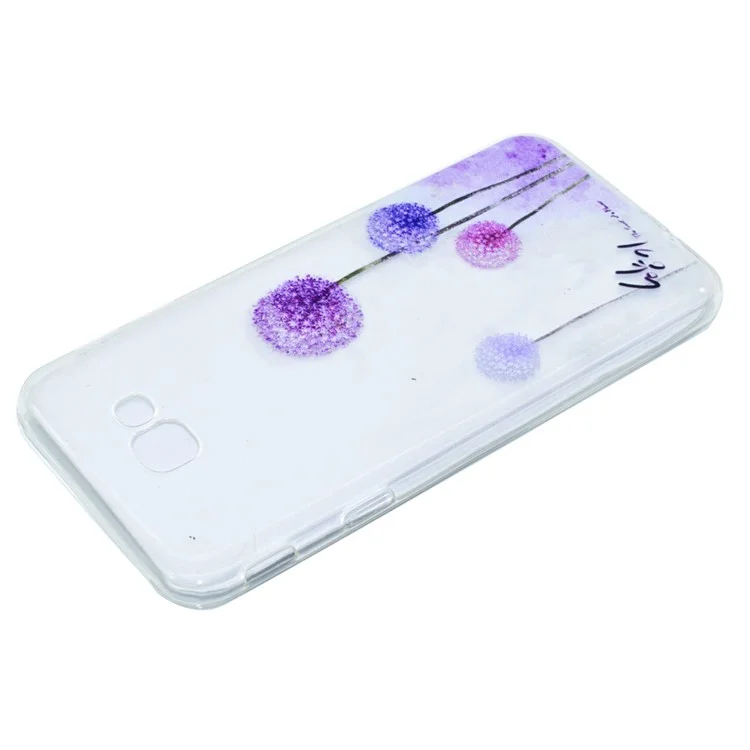 Pattern Printing TPU Case for Samsung Galaxy A5 (2017) - Dandelion Pattern