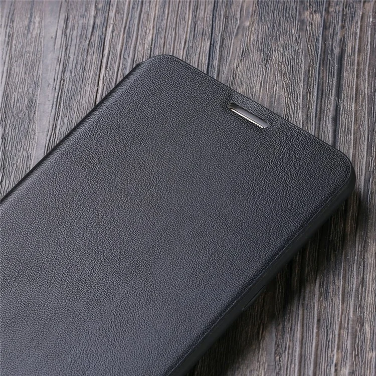 X-LEVEL Flip Leather Stand Phone Case for Samsung Galaxy C9 Pro - Black