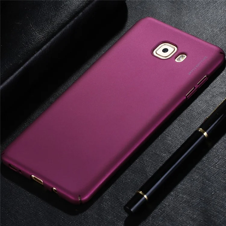 X-LEVEL Frosted PC Hard Mobile Phone Cover for Samsung Galaxy C9 Pro - Rose