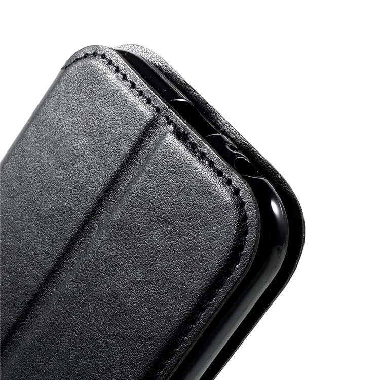 ROAR KOREA Noble Leather View Auto-absorbed Case for Samsung Galaxy A5 (2017) A520 - Black