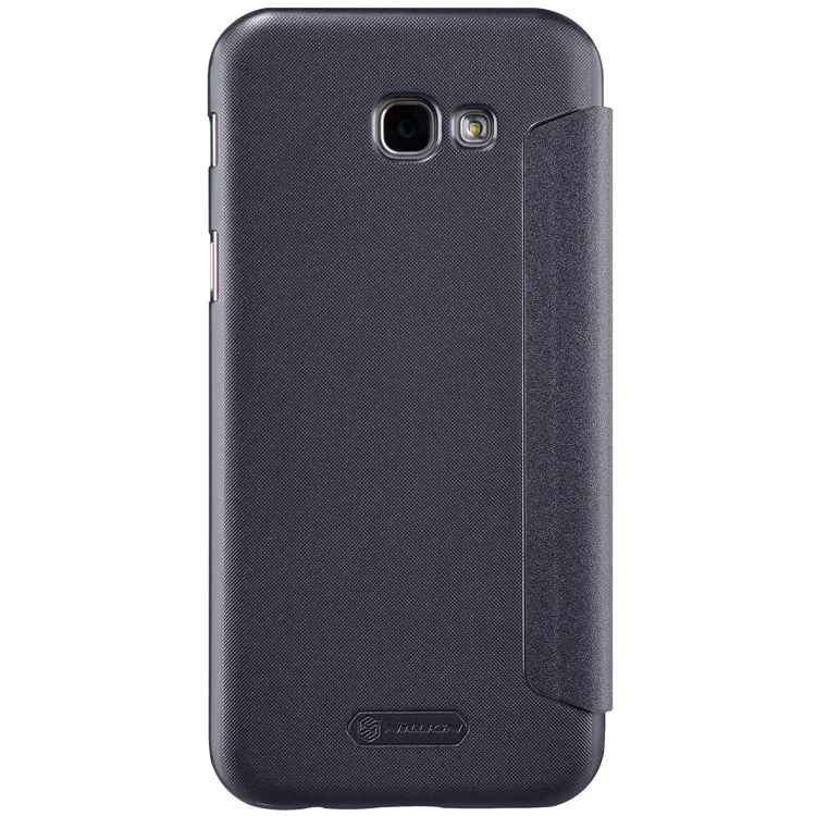 NILLKIN Sparkle Series View Window Leather Mobile Case for Samsung Galaxy A5 (2017) - Black