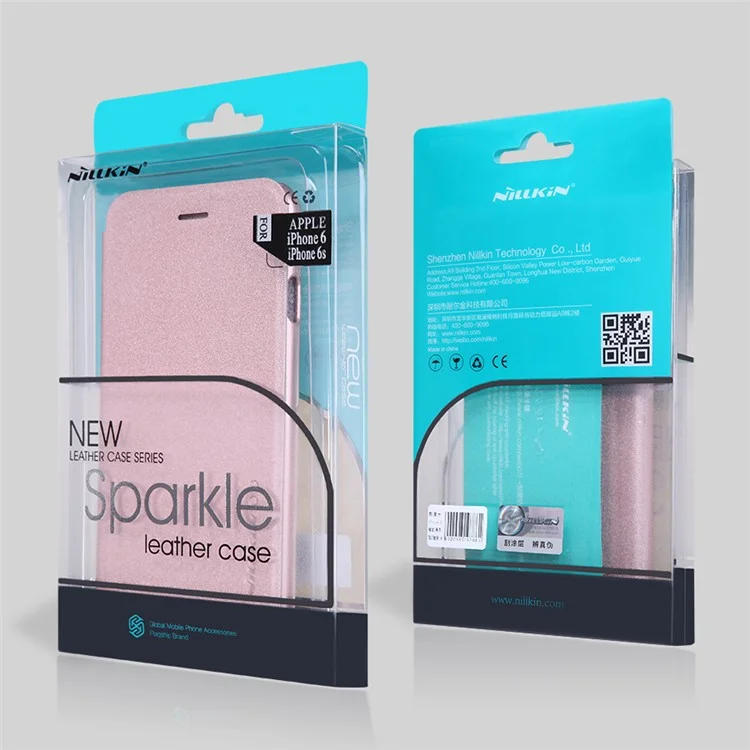 NILLKIN Sparkle Series View Window Leather Mobile Case for Samsung Galaxy A5 (2017) - Black