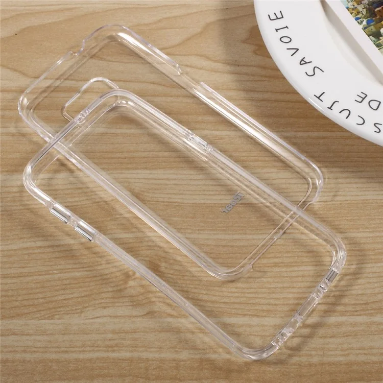 ROAR KOREA Bright Clear TPU Bumper + PC Back Case for Samsung Galaxy S7 G930 - Transparent