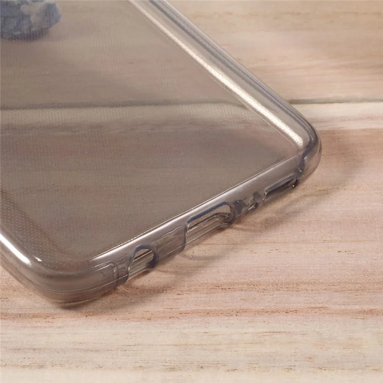 For Samsung Galaxy S8 Touchable 2-in-1 TPU Clear Case (Front + Back) - Grey