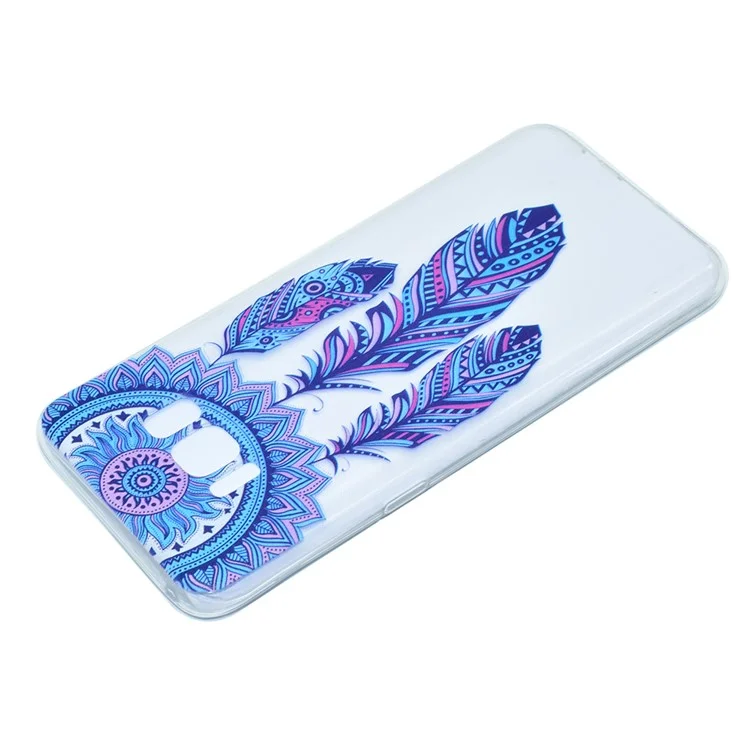 Patterned TPU Phone Case for Samsung Galaxy S8 Plus - Tribal Dreamcatcher