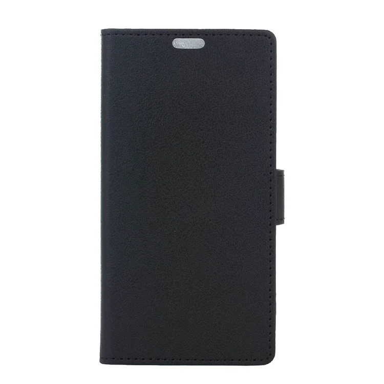 Wallet Leather Stand Case for Samsung Galaxy S8 Plus - Black