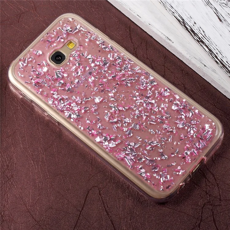 Glitter Sequins Glossy TPU Case Shell for Samsung Galaxy A5 (2017) SM-A520F - Rose