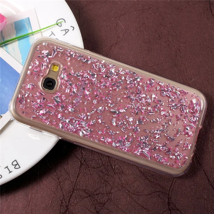 Glitter Sequins Glossy TPU Case Shell for Samsung Galaxy A5 (2017) SM-A520F - Rose