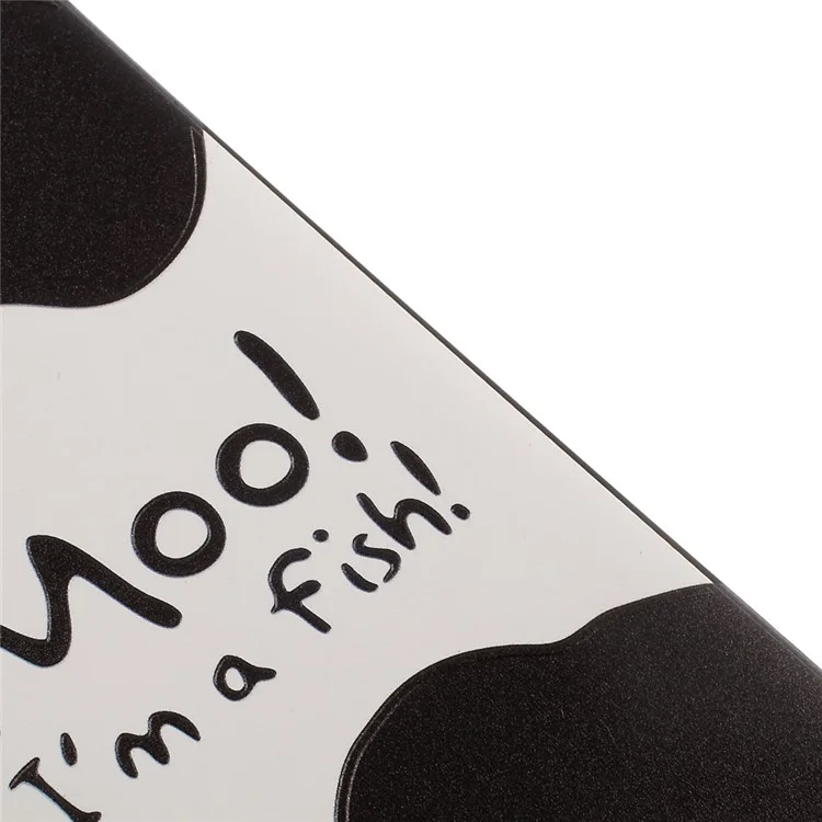 Embossed TPU Gel Case for Samsung Galaxy S8 Plus - Moo I am a Fish