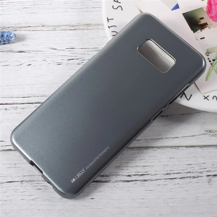 MERCURY GOOSPERY i JELLY Metallic TPU Phone Case for Samsung Galaxy S8 Plus - Grey