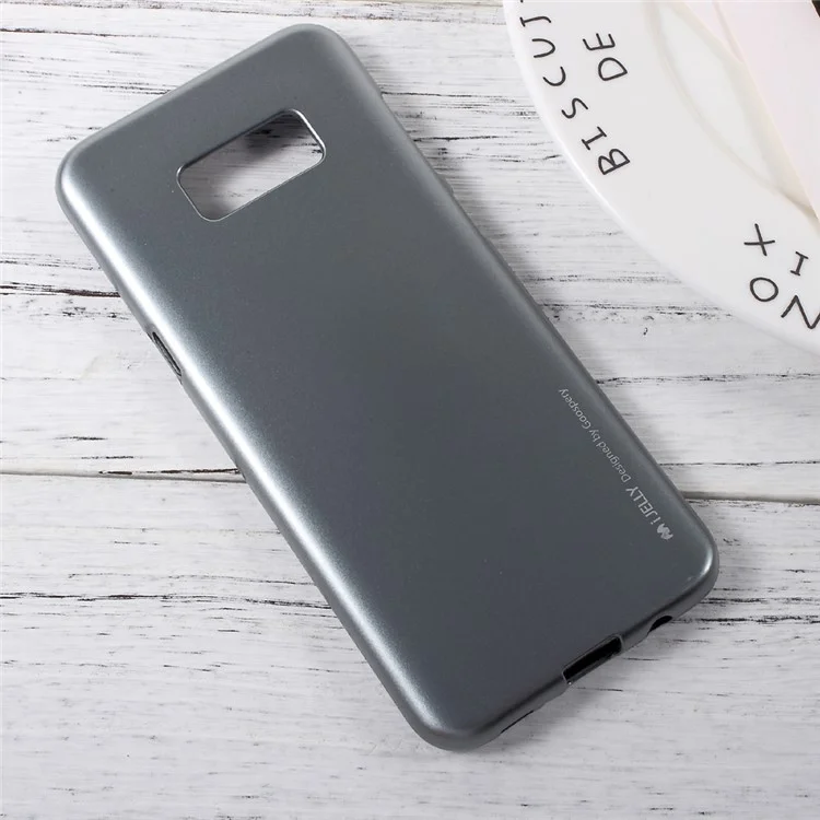MERCURY GOOSPERY i JELLY Metallic TPU Phone Case for Samsung Galaxy S8 Plus - Grey