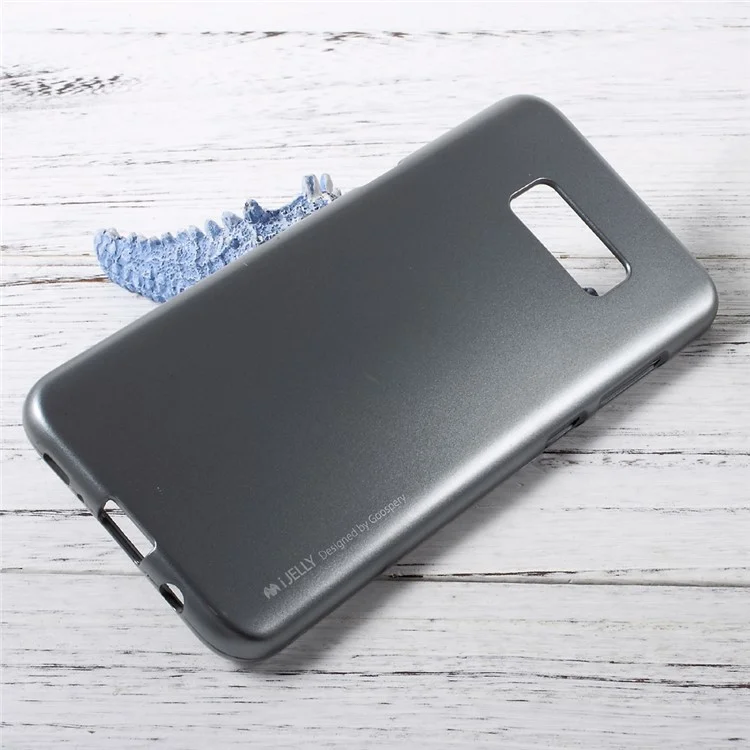 MERCURY GOOSPERY i JELLY Metallic TPU Phone Case for Samsung Galaxy S8 Plus - Grey