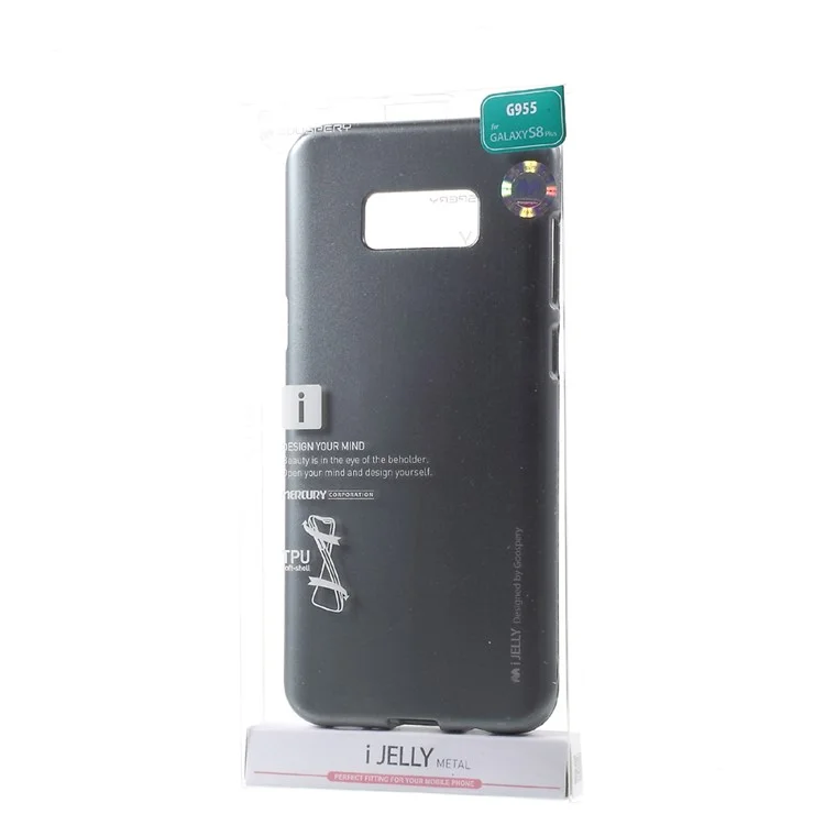 MERCURY GOOSPERY i JELLY Metallic TPU Phone Case for Samsung Galaxy S8 Plus - Grey