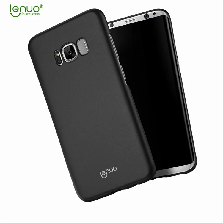 LENUO Leshield Series Silky Touch Plastic Hard Case for Samsung Galaxy S8 G950 - Black