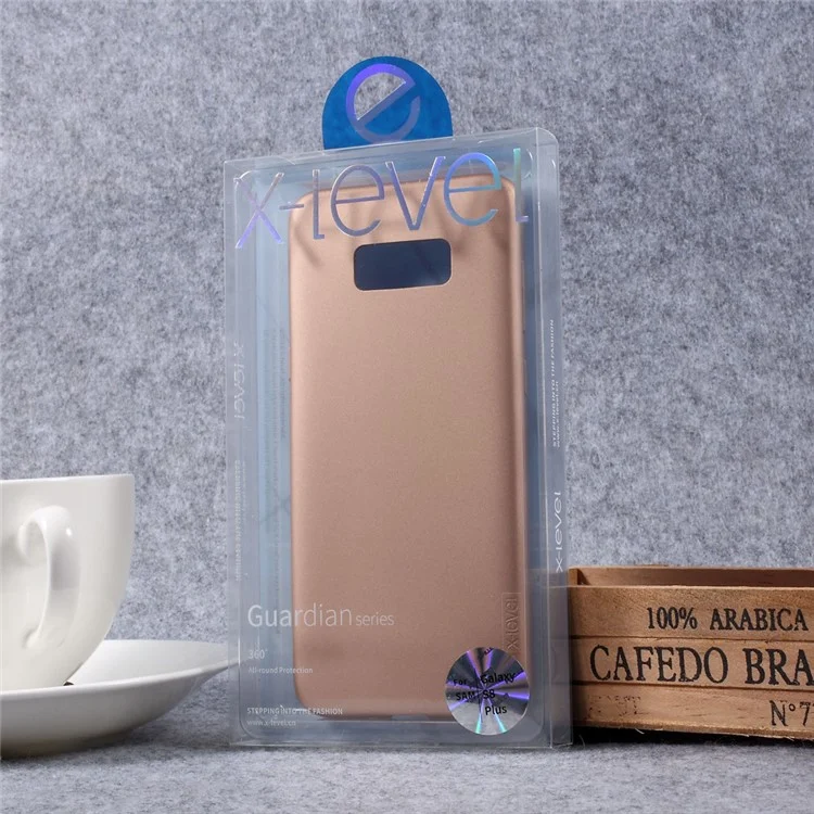 Cubierta Móvil Matte TPU de la Serie X-level Guardian Para Samsung Galaxy S8 Plus G955 - Oro