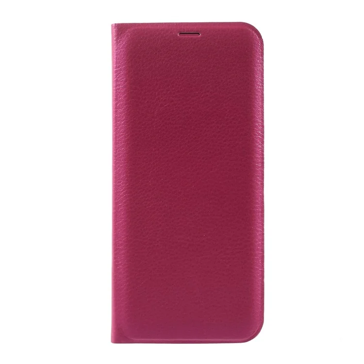 Card Holder Flip Leather Case Phone Accessory for Samsung Galaxy S8 Plus G955 - Rose