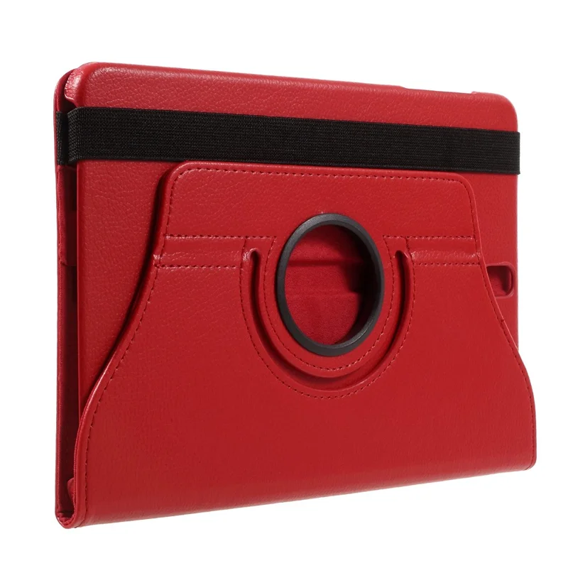 Litchi Grain 360 Degree Rotary Stand Leather Case for Samsung Galaxy Tab S3 9.7" T820 - Red