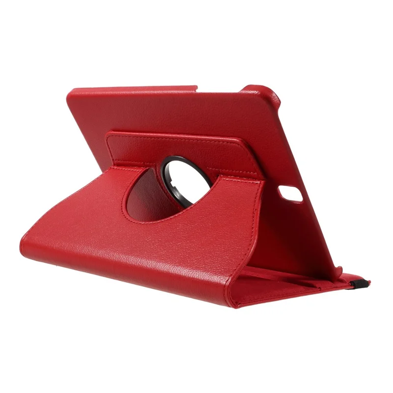 Litchi Grain 360 Degree Rotary Stand Leather Case for Samsung Galaxy Tab S3 9.7" T820 - Red