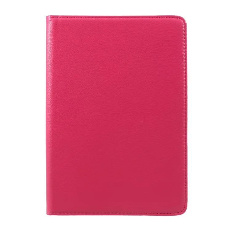 Litchi Texture Rotary Stand Leather Protection Case for Samsung Galaxy Tab S3 9.7" T820 - Rose