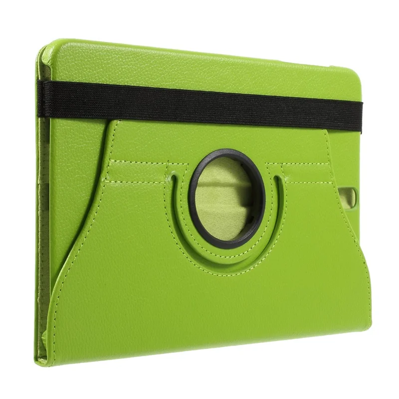 Litchi Grain Rotary Stand Leather Case Accessory for Samsung Galaxy Tab S3 9.7" T820 - Green