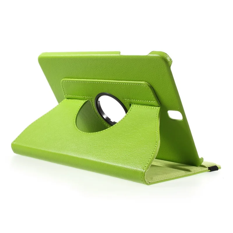 Litchi Grain Rotary Stand Leather Case Accessory for Samsung Galaxy Tab S3 9.7" T820 - Green