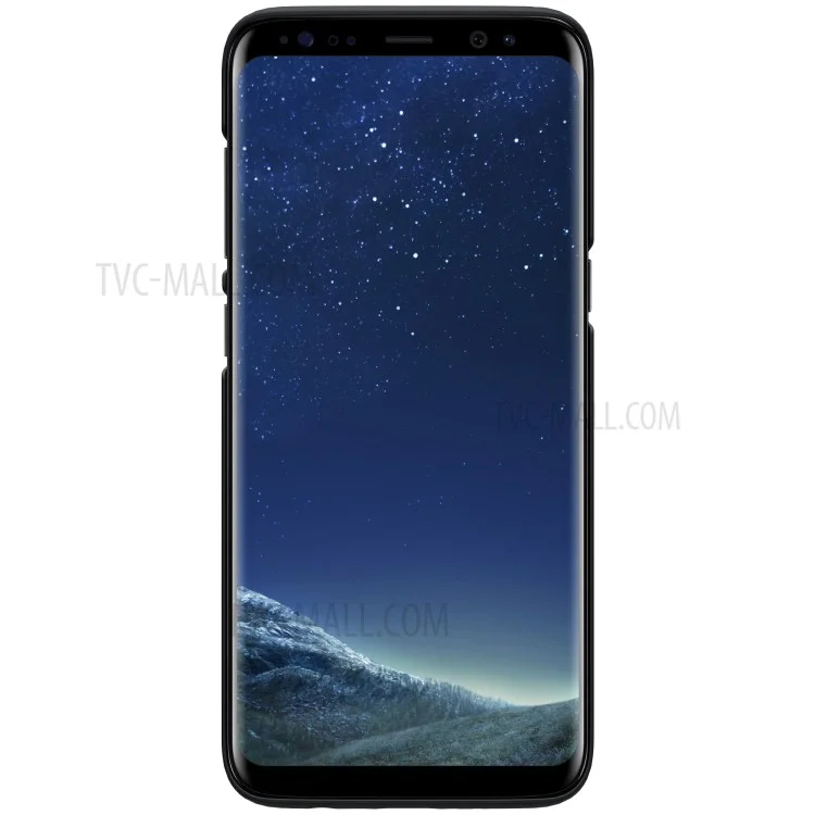 Nillkin Super Frosted Shield PC Harthülle Für Samsung Galaxy S8 Plus G955 - Schwarz