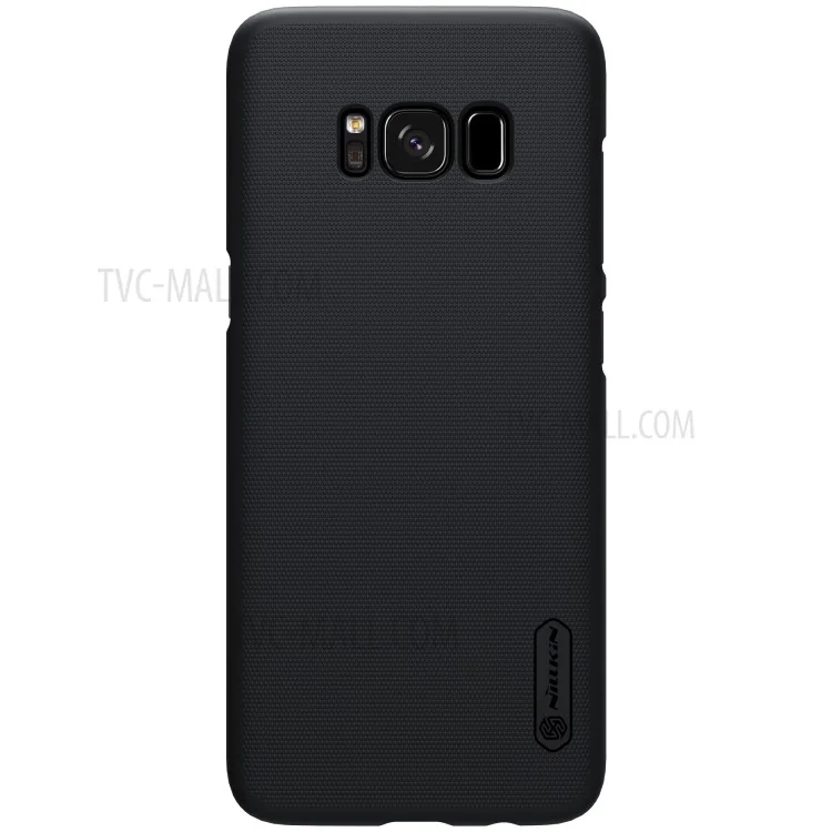NILLKIN Super Frosted Shield PC Hard Case for Samsung Galaxy S8 Plus G955 with Screen Protector - Black