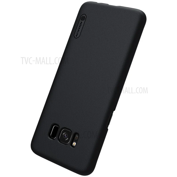 NILLKIN Super Frosted Shield PC Hard Case for Samsung Galaxy S8 Plus G955 with Screen Protector - Black